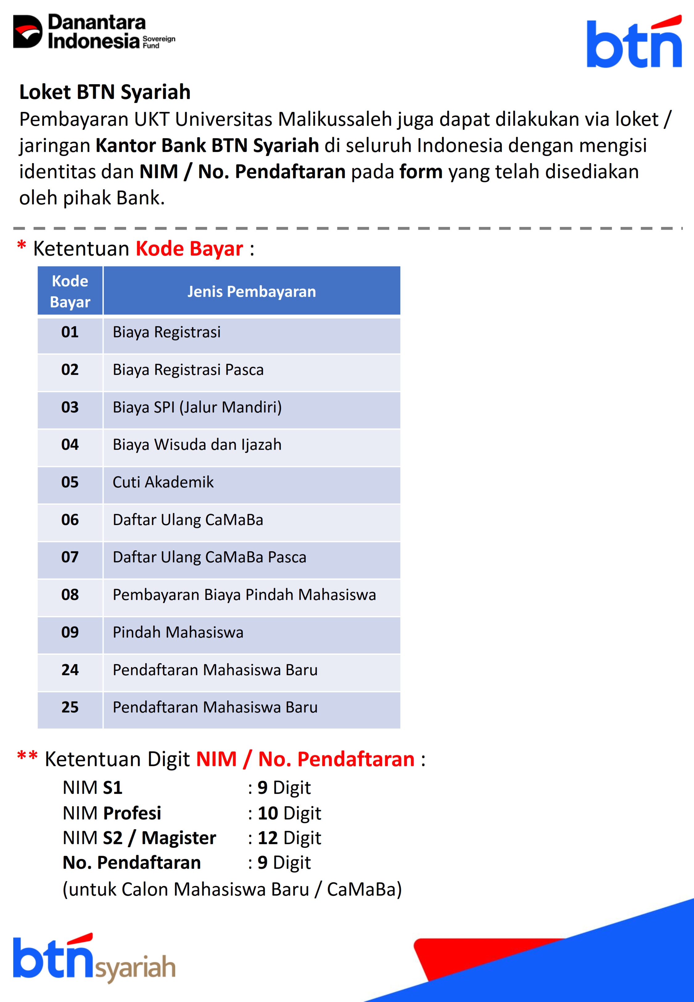 CARA BAYAR UKT BTN SYARIAH 002